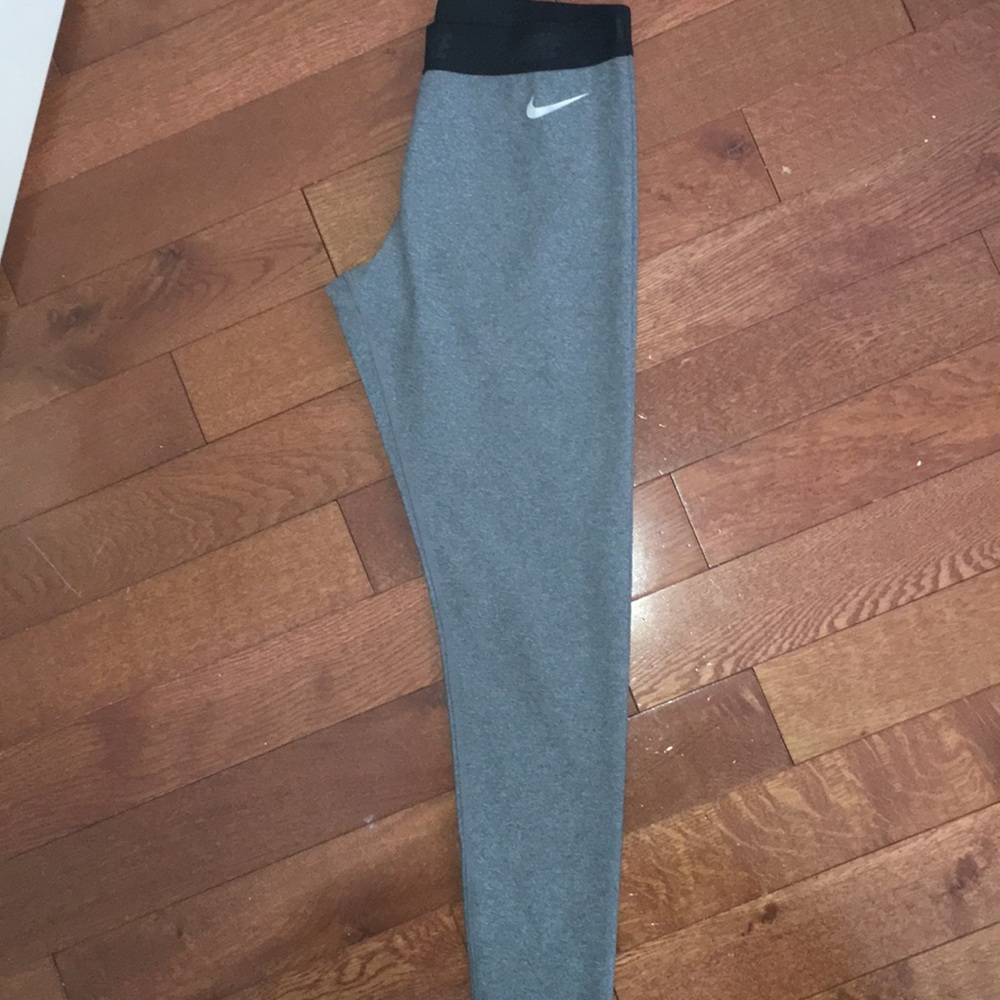 nike gray leggings